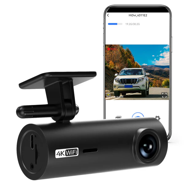 4K Ultra HD Dashcam Premium, GPS, Wifi, G-Sensor, App og meget mere! - iHero - Bilkamera/dashcam test - Datalife.dk