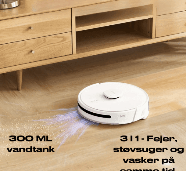Robotstøvsuger test