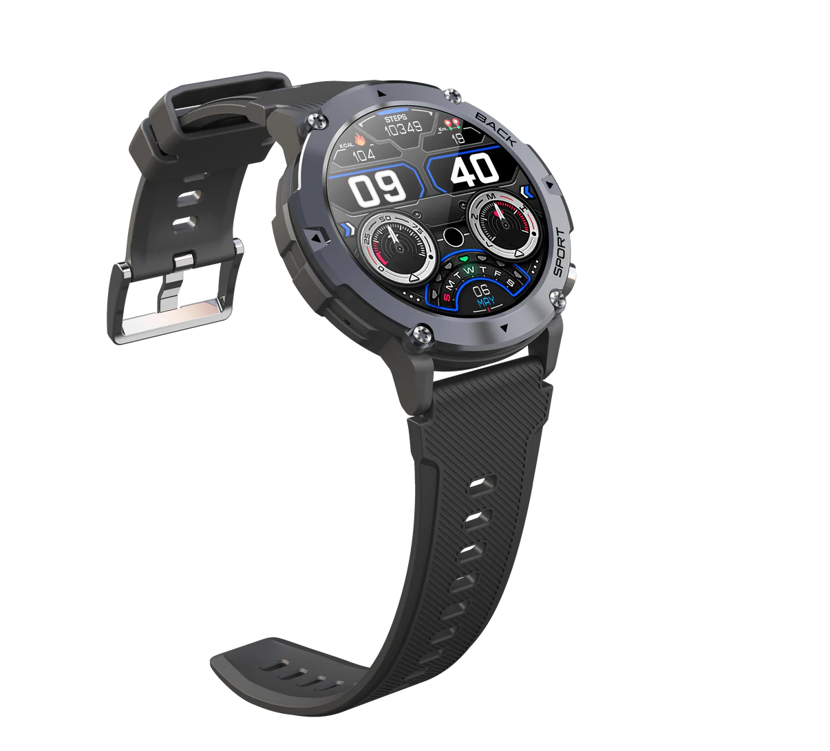 VivoExplore Pro Smartwatch - Vandtæt Smartwatch med, Blodiltnings måler og meget mere! - iHero - Aktivitetsur - Datalife.dk